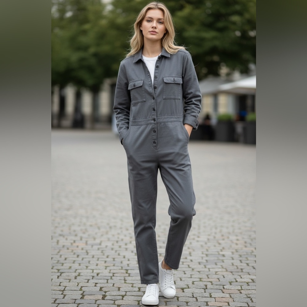 NWT Outerknown S.E.A. Long Sleeve Jumpsuit Coveralls